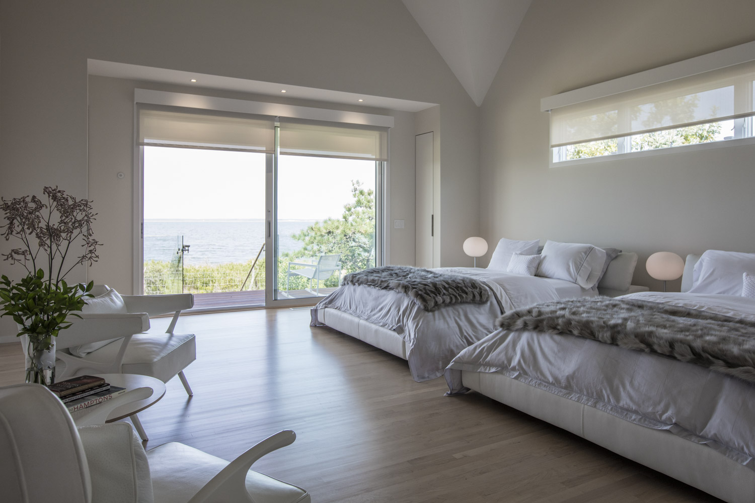 Photo of construction by Ronald Webb Builder.